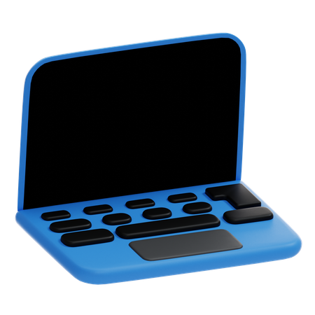 Ordinateur portable  3D Icon