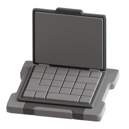 Ordinateur portable  3D Icon