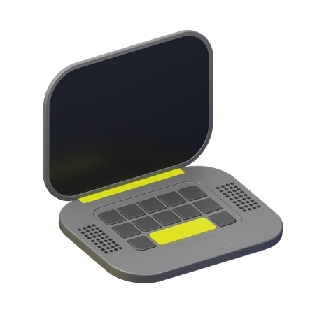 Ordinateur portable  3D Icon