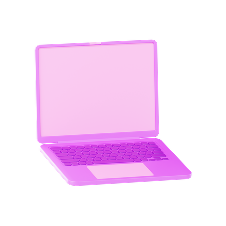 Ordinateur portable  3D Icon