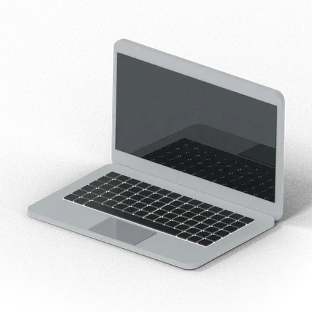 Ordinateur portable  3D Icon