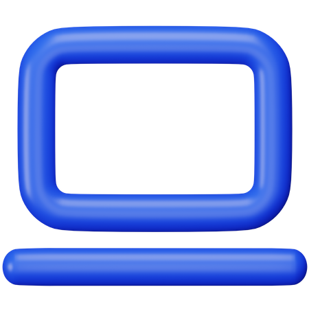 Ordinateur portable  3D Icon