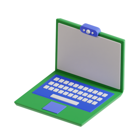 Ordinateur portable  3D Icon