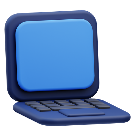 Ordinateur portable  3D Icon