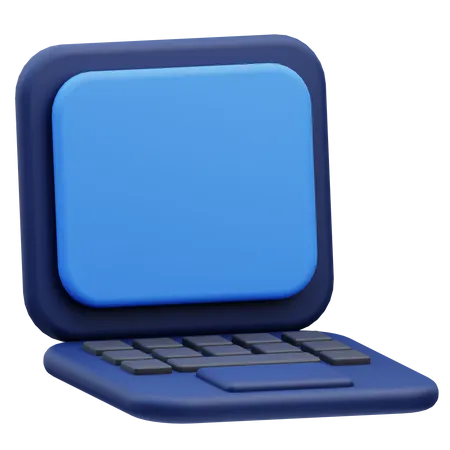 Ordinateur portable  3D Icon