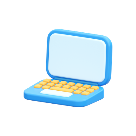 Ordinateur portable  3D Icon