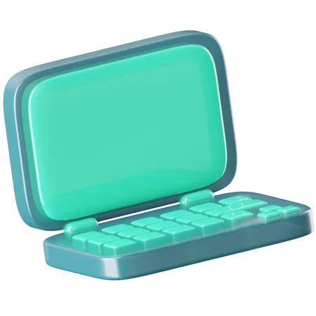 Ordinateur portable  3D Icon