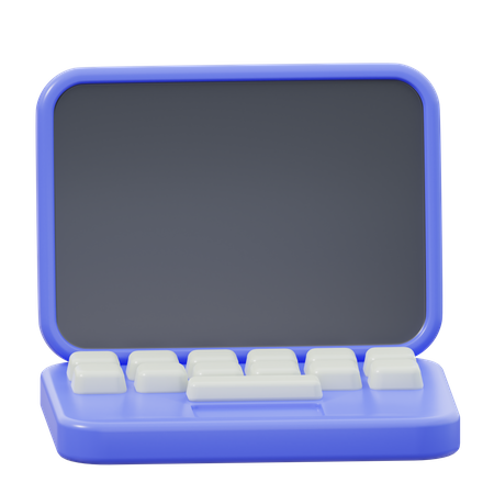 Ordinateur portable  3D Icon