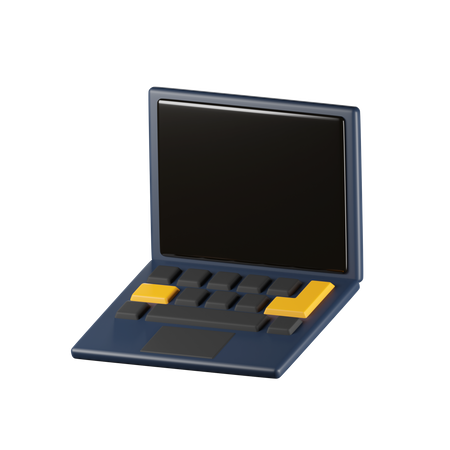 Ordinateur portable  3D Icon