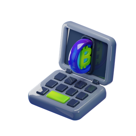 Ordinateur portable  3D Icon