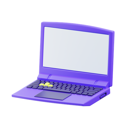 Ordinateur portable de jeu  3D Icon
