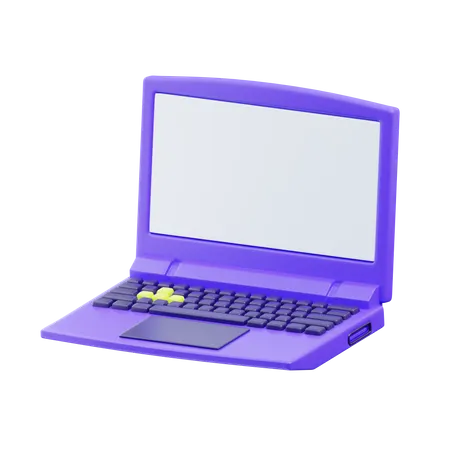 Ordinateur portable de jeu  3D Icon