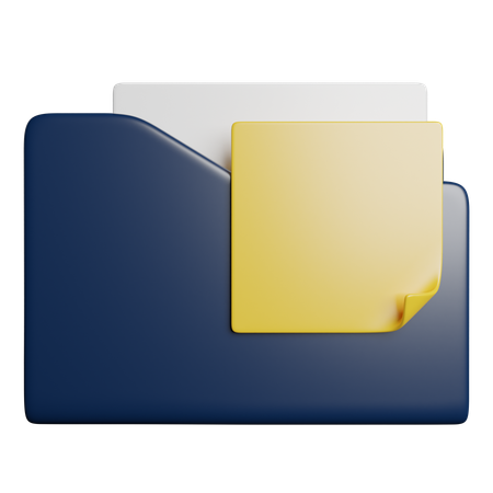 Ordner  3D Icon