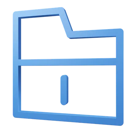 Ordner  3D Icon