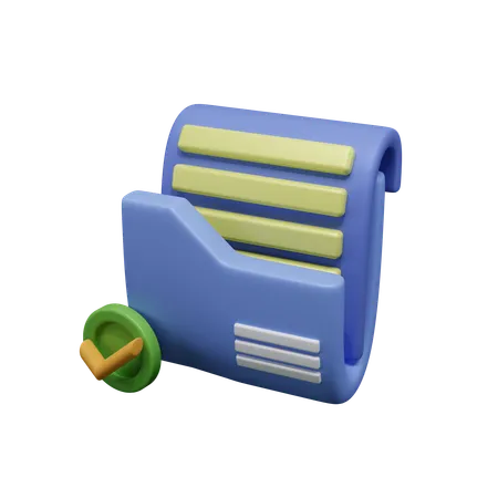 Ordner  3D Icon