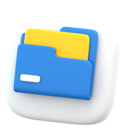 Ordner  3D Icon