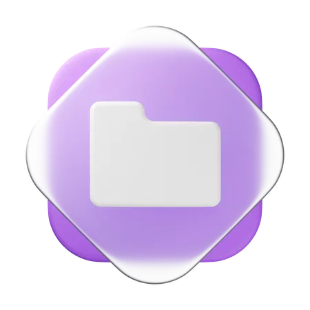 Ordner  3D Icon