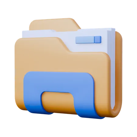 Ordner  3D Icon