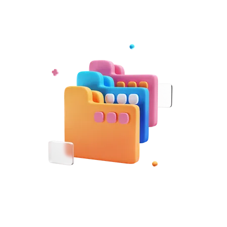 Ordner  3D Icon