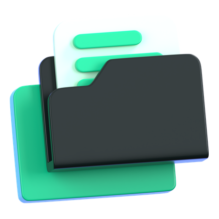 Ordner  3D Icon