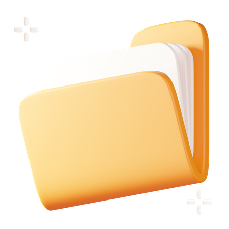 Ordner  3D Icon