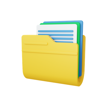 Ordner  3D Icon