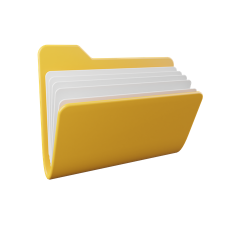 Ordner  3D Icon