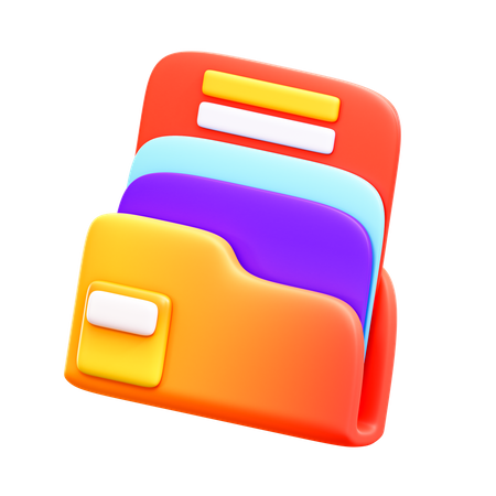 Ordner  3D Icon