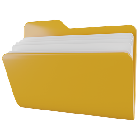 Ordner  3D Icon