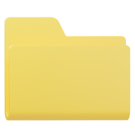Ordner  3D Icon