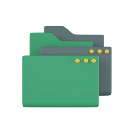 Ordner  3D Icon