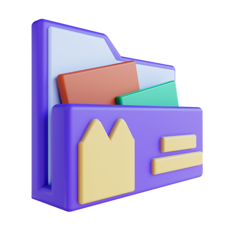 Ordner  3D Icon