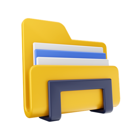 Ordner  3D Icon