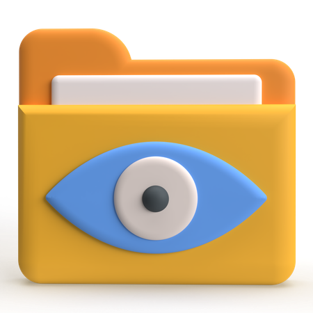 Ordner anzeigen  3D Icon