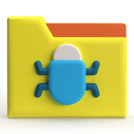 Ordner-Bug  3D Icon