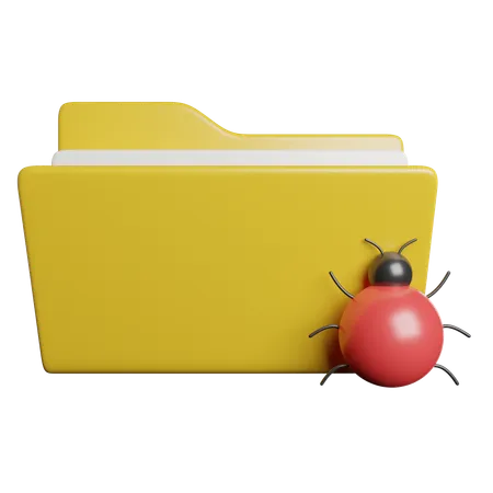 Ordner-Bug  3D Icon