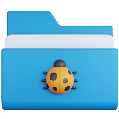 Ordner-Bug  3D Icon