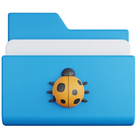 Ordner-Bug  3D Icon