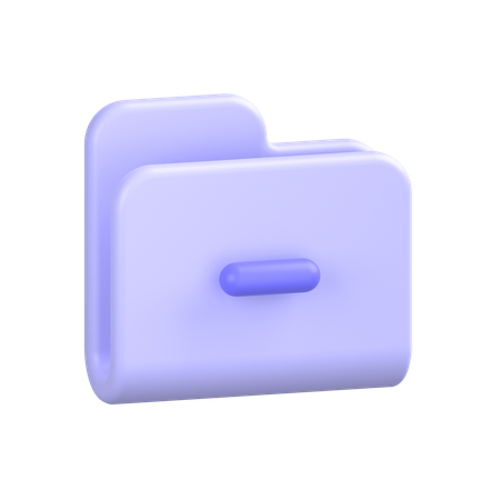 Ordner entfernen  3D Icon