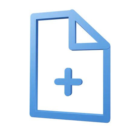 Ordner hinzufügen  3D Icon