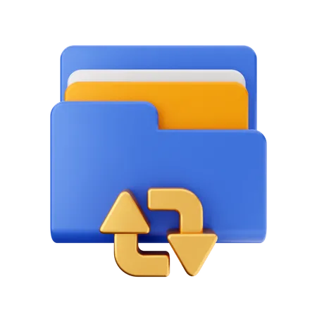 Ordner neu laden  3D Icon