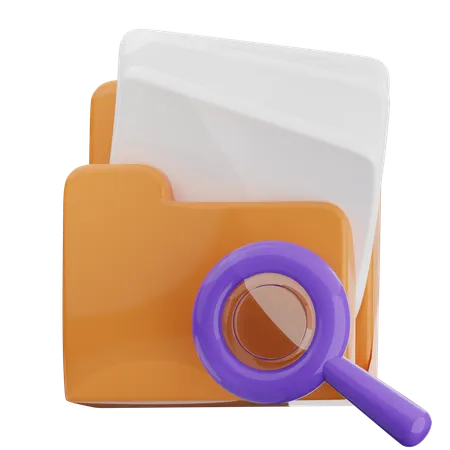 Ordnerscan  3D Icon