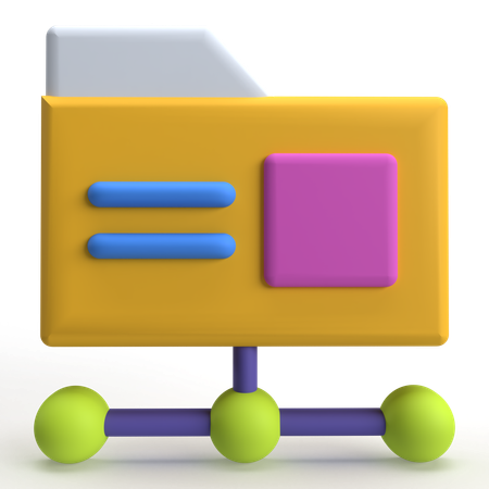 Ordnersicherheit  3D Icon