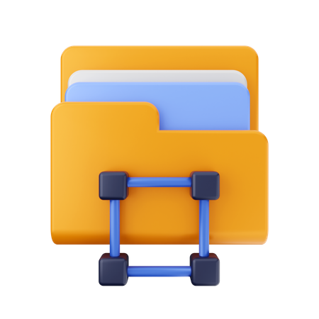 Ordnerdesign  3D Icon