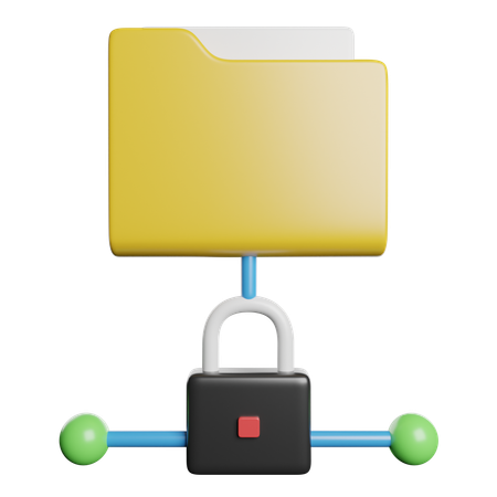 Ordnersicherheit  3D Icon