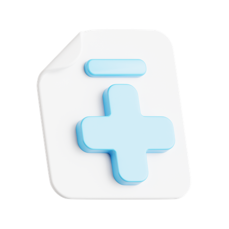 Ordonnance  3D Icon