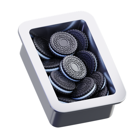 Oreo Cookies Container  3D Icon