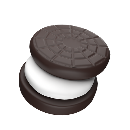 Oreo-Keks  3D Icon