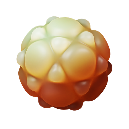 Organic Blob  3D Icon