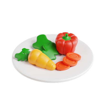 Organic Food  3D Icon
